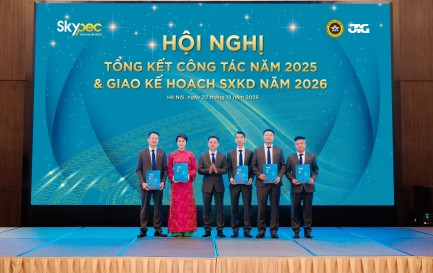 SKYPEC TỔ CHỨC THÀNH CÔNG HỘI NGHỊ TỔNG KẾT CÔNG TÁC NĂM 2025 VÀ GIAO KẾ HOẠCH SXKD NĂM 2026